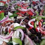 Roula makes one of the best Greek salads this side of the Mediterranean.