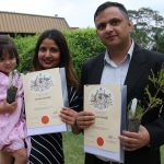 Sarita Dahal Gyawali and Madhav Gyawali were among 200 Campbelltown residents who become Australian citizens at the first of two naturalisation ceremonies last Wednesday.